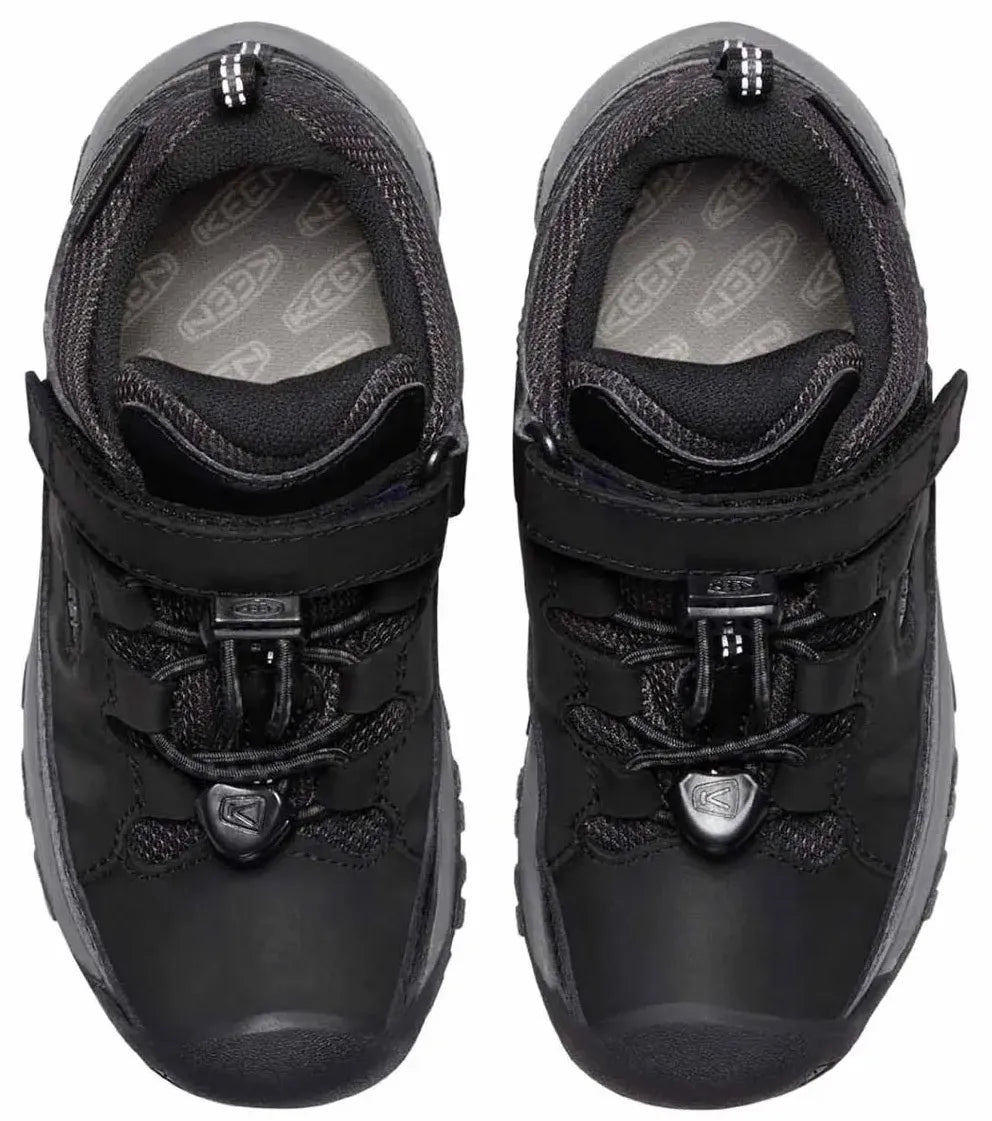 Keen Jr Targhee Low Wp Sort/stål Grå Sort