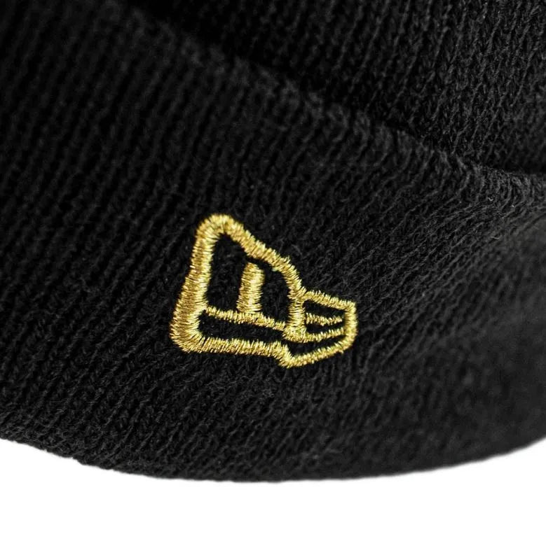 Zimní čepice New Era Men Los Angles Ctn Beanie Černo-zlatá černá