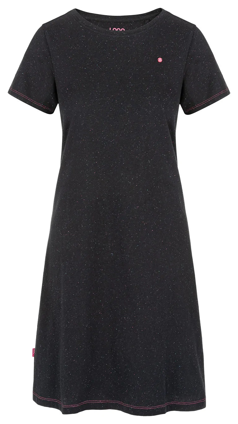 Lúb gúna spóirt na mban bulma dubh xs