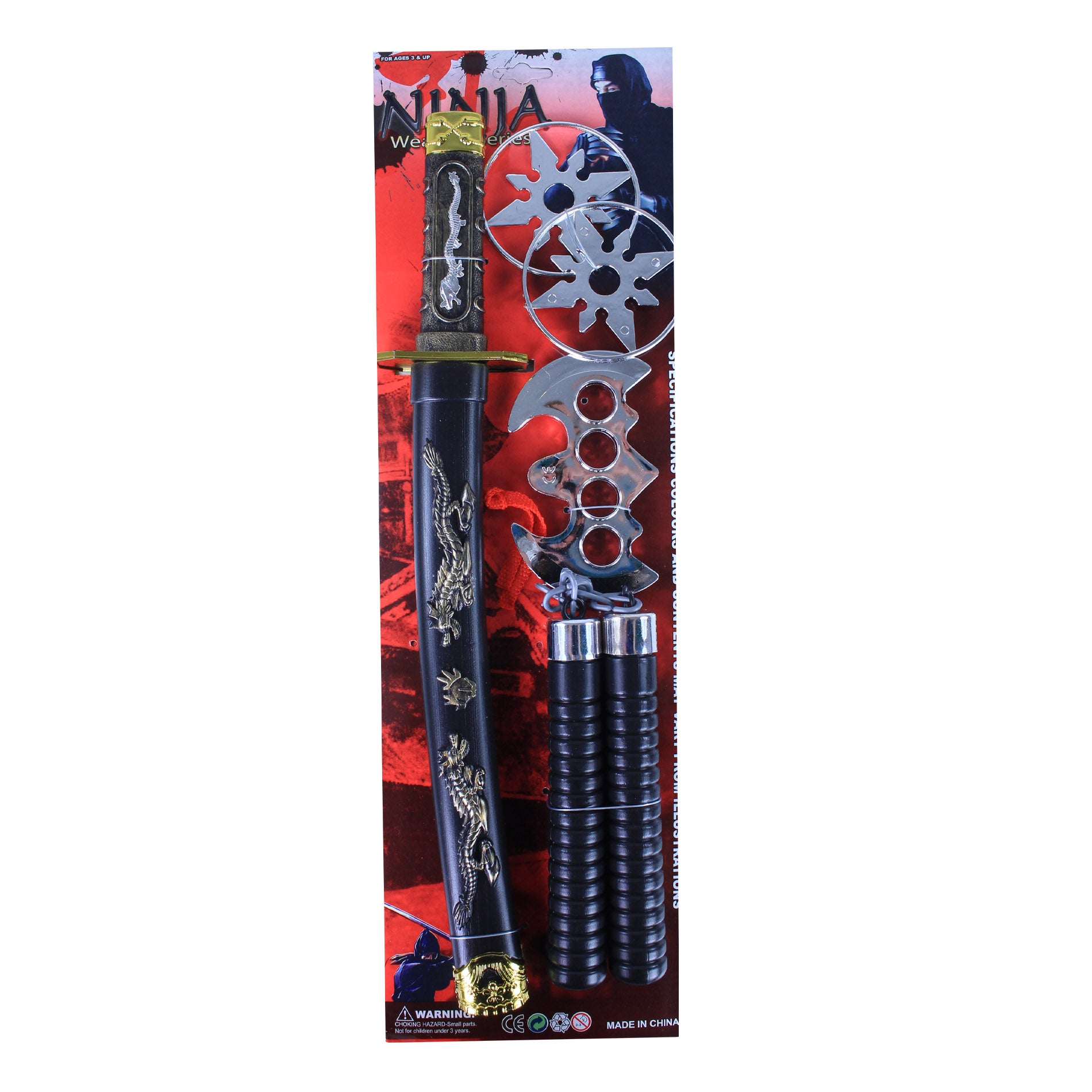 Sada japonských mečů Katana 5 ks