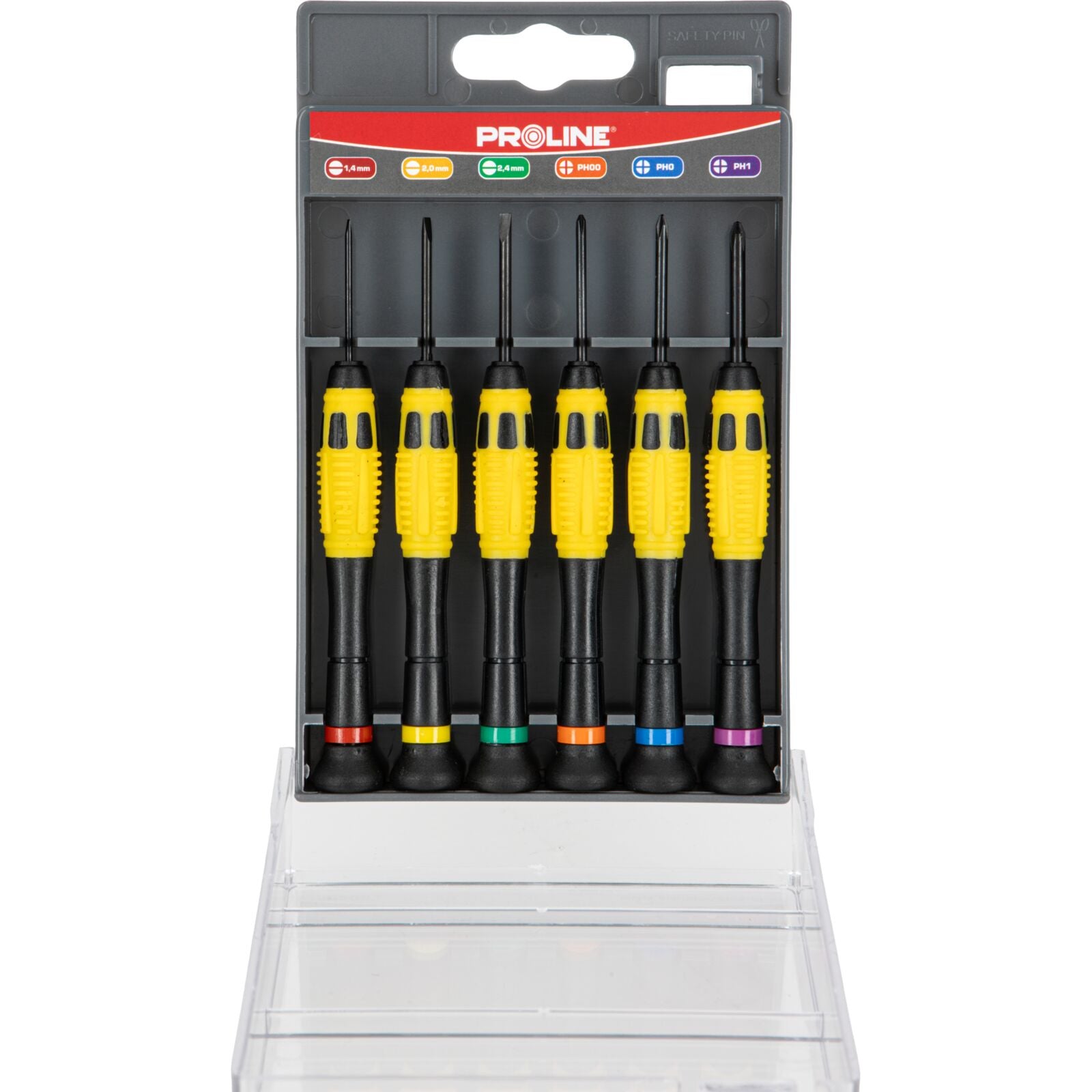 Комплект бижутерски отвертки 6 части Proline