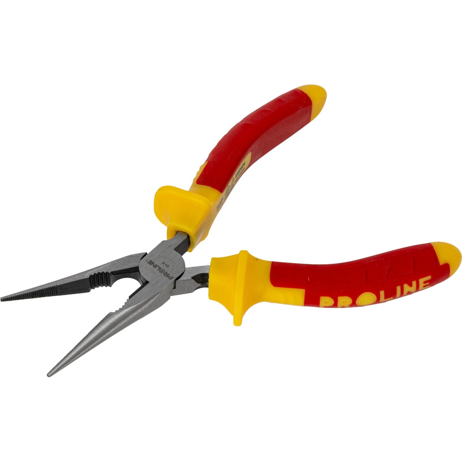Alicate de ponta plana mandíbula arredondada 160 mm 1000v com cortador texturizado proline