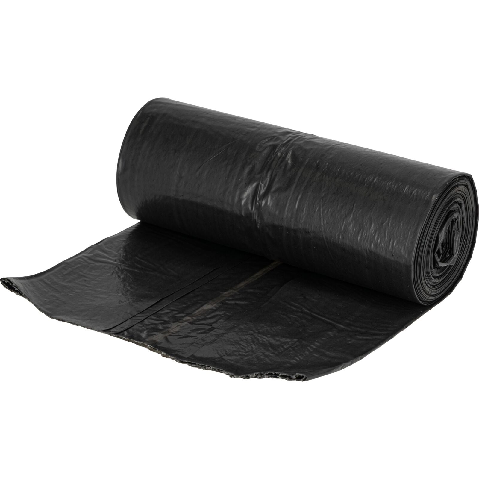Торби за боклук 120l Ldpe черни 10 бр. на ролка Proline