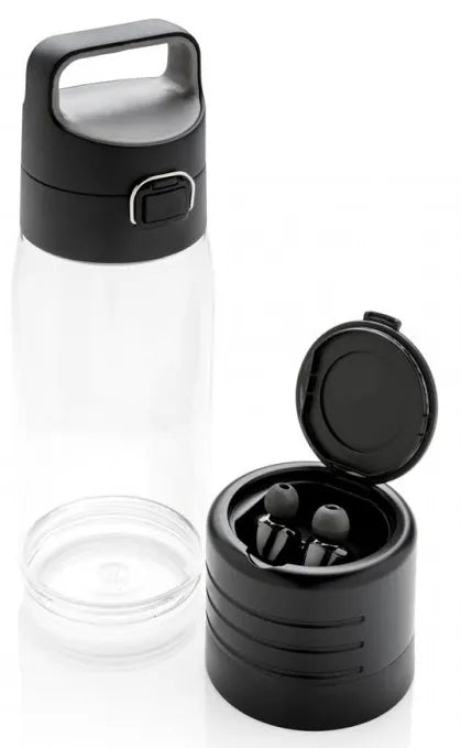 Bottiglia per cuffie wireless Xd Design Hydrate nera