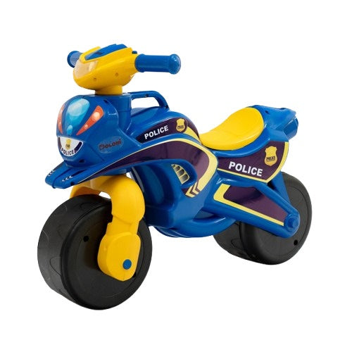 Doloni Balance Bike žluto-modré 70x32x52
