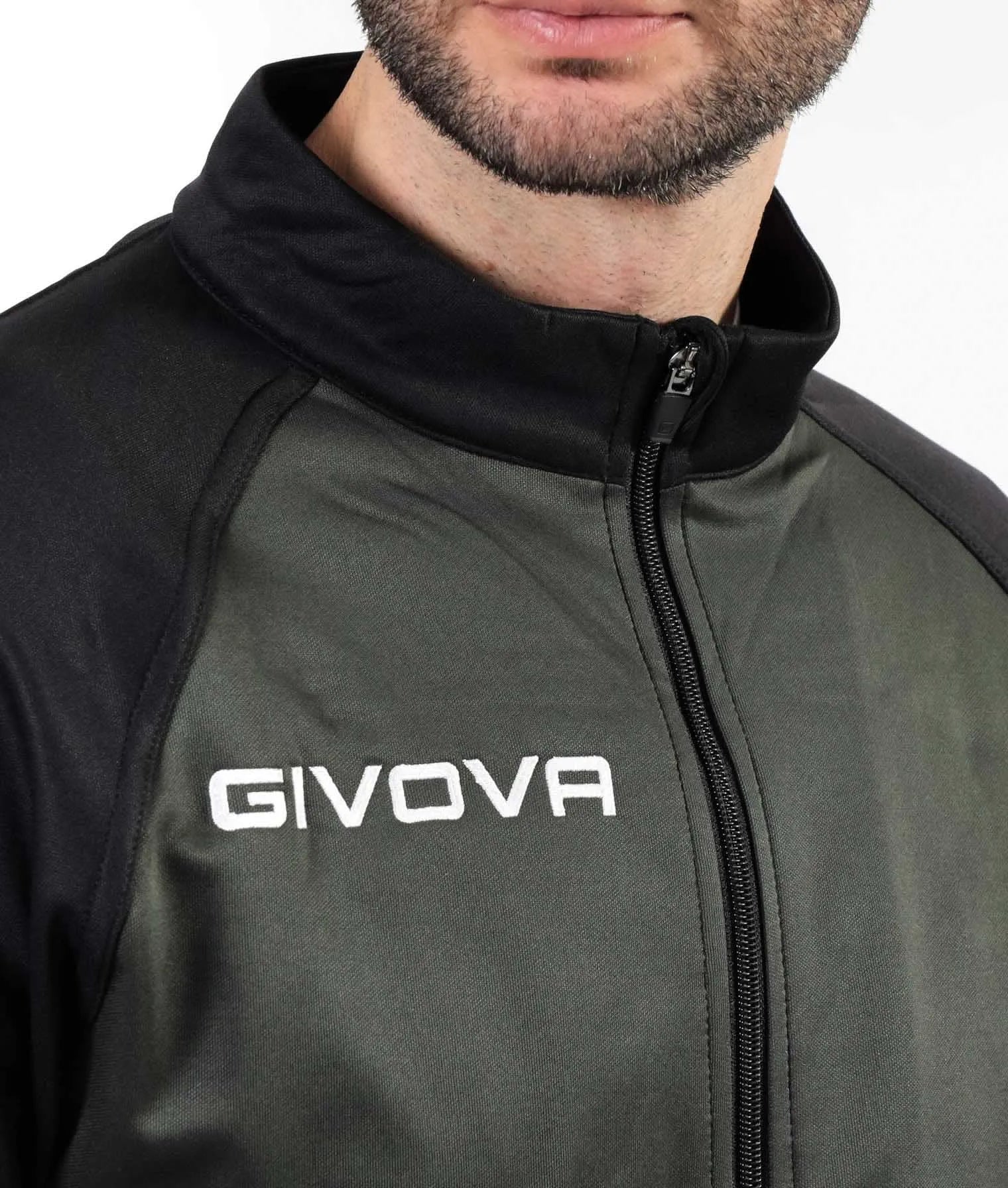 Спортен комплект Givova Cuba Army Green-black Green