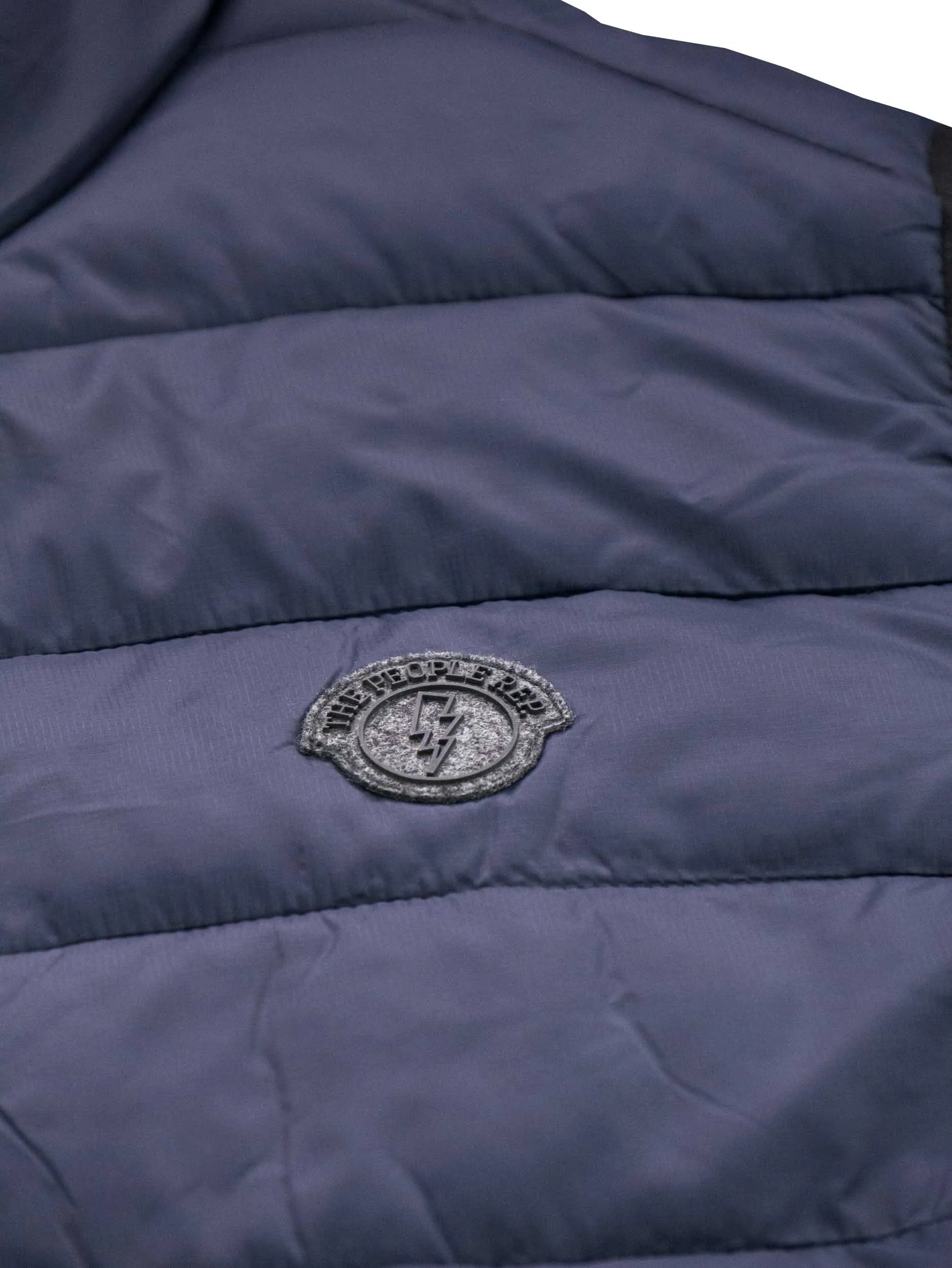 Kamizelka męska, którą ludzie reprezentują. codro ciemnoniebieski l