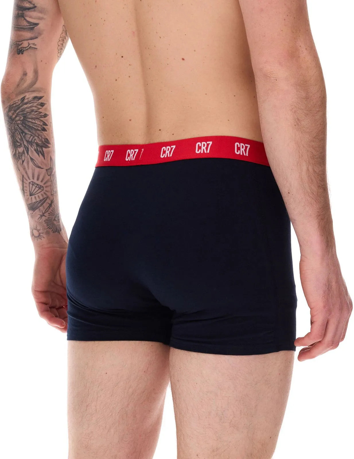 Boxers Cr7 Men Cristiano Ronaldo Boxershort 5-pack Grey-navy-red Mix