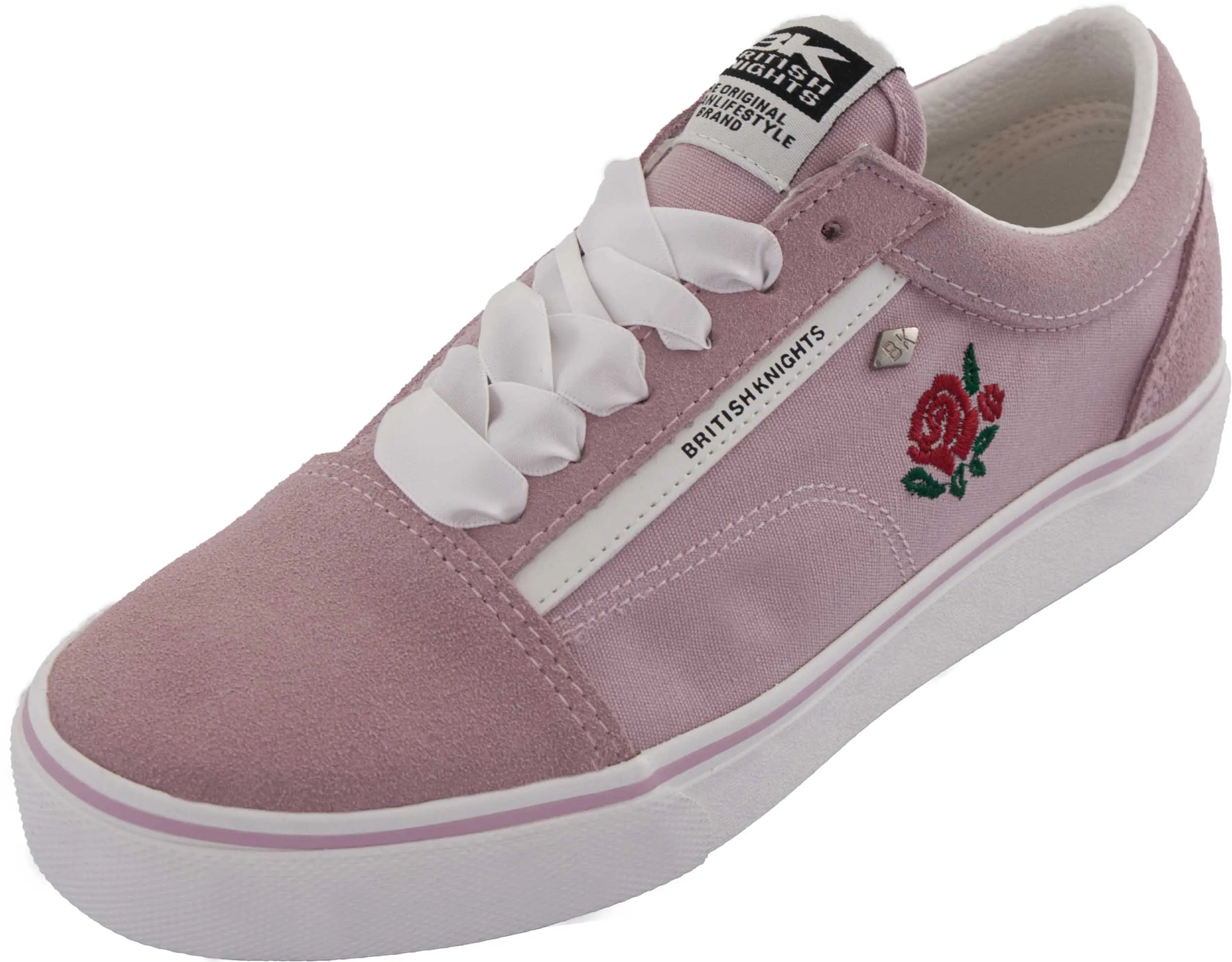 Calçados femininos British Knights tênis feminino Mack rosa claro
