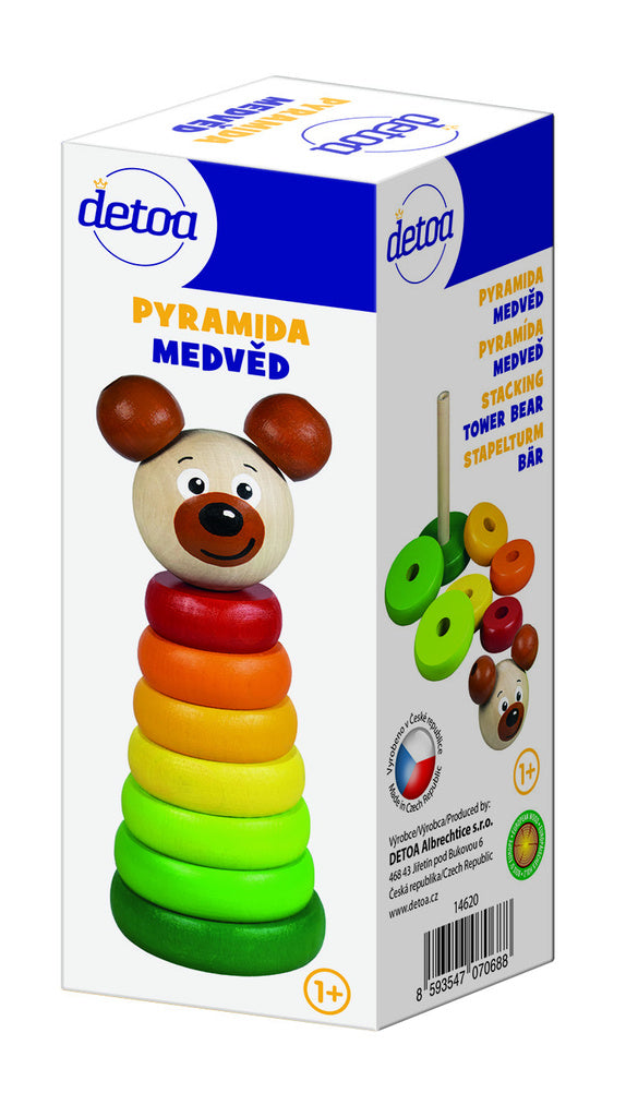 Wooden Pyramid Bear