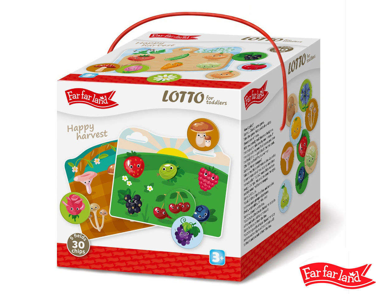 Far Far Land Lotto Cards Nature