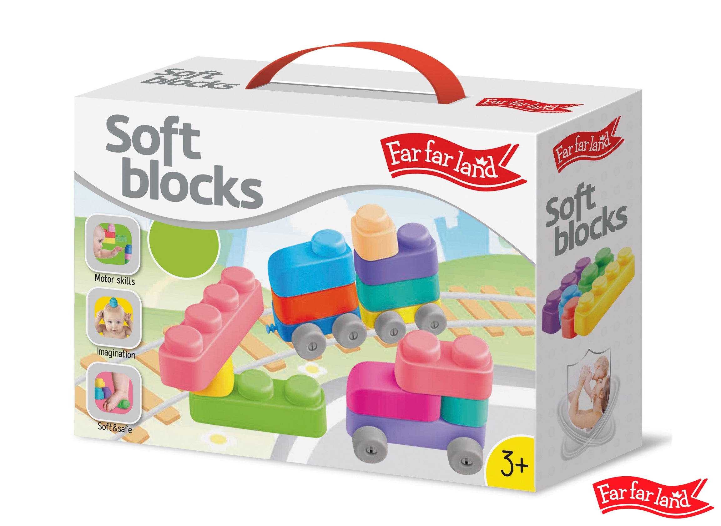 Far Far Land Soft Building Kit 15 Blocks