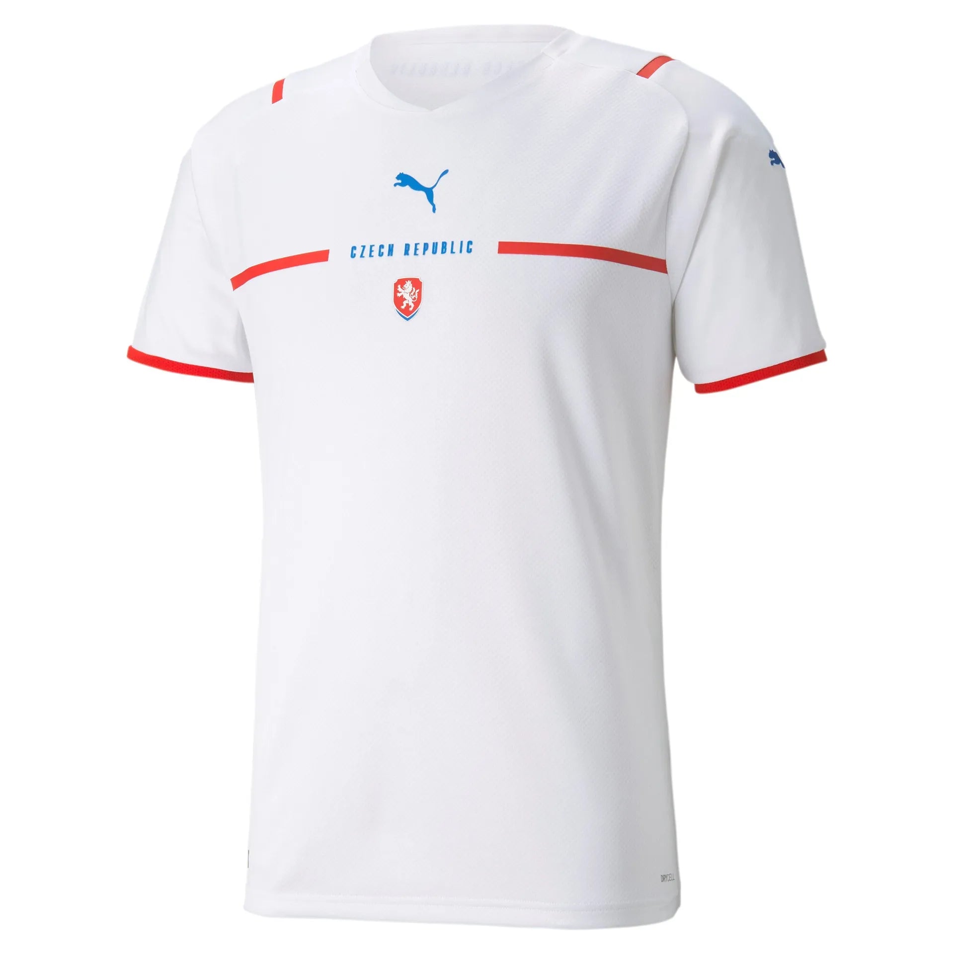 Puma República Tcheca Facr Camisa de futebol branca 2xl