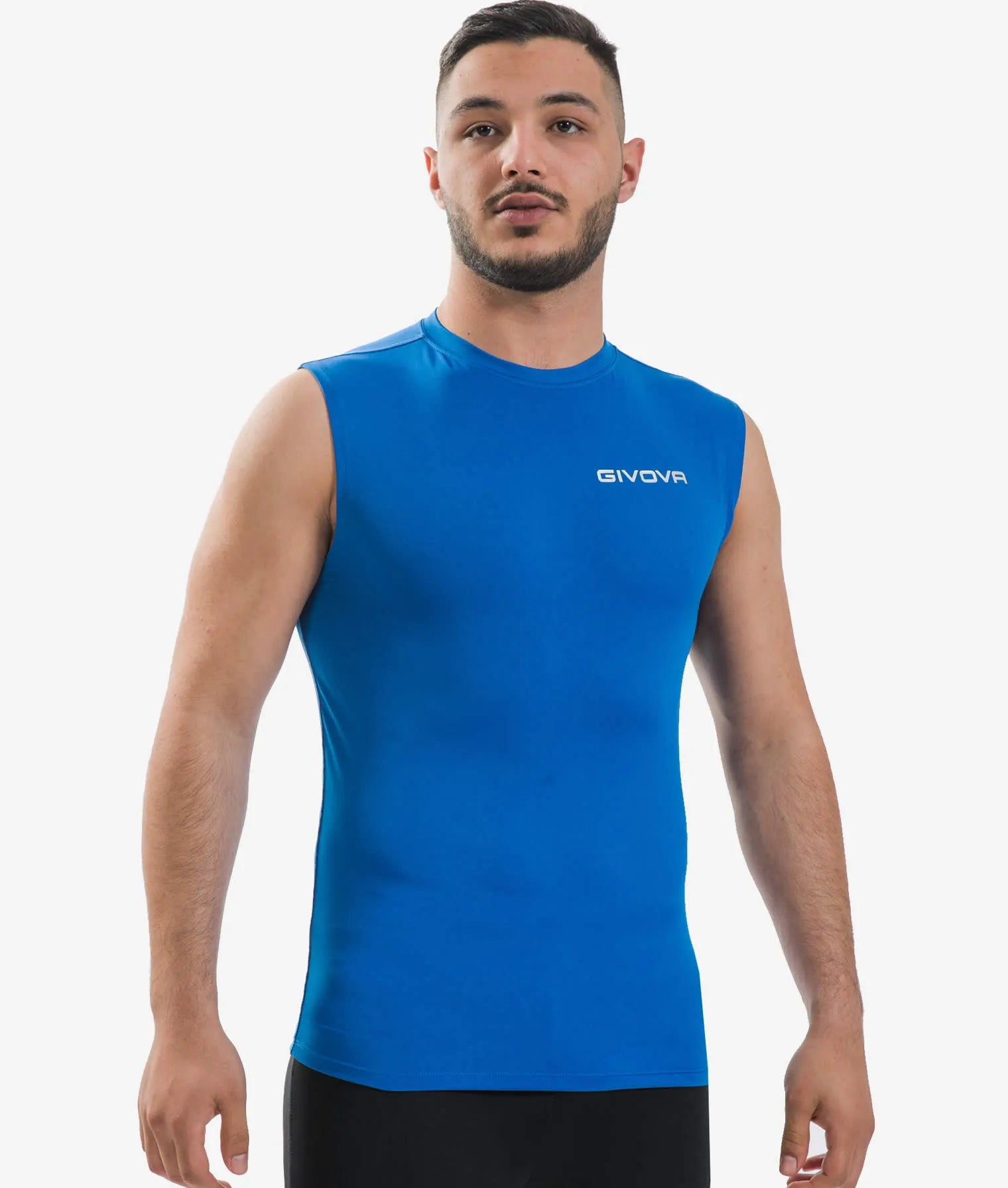 Canotta elastica Givova Technical Corpus 1 Royal Blue 2xl
