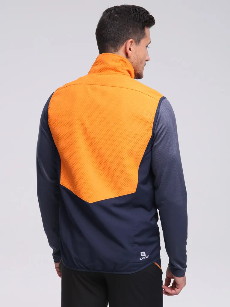 Men's Softshell Vest Loap Uristo Orange