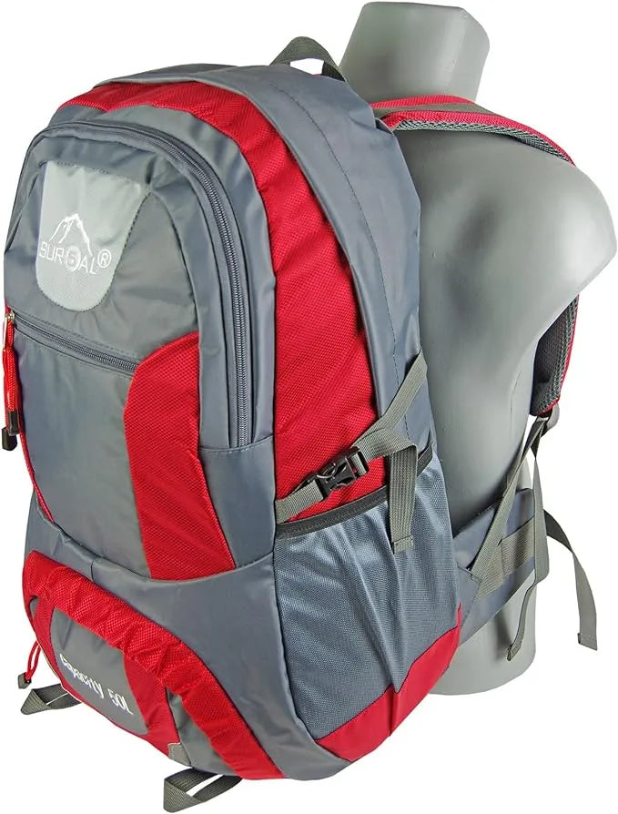 Batoh Sur5al Yukon Turistický batoh 50l Červený