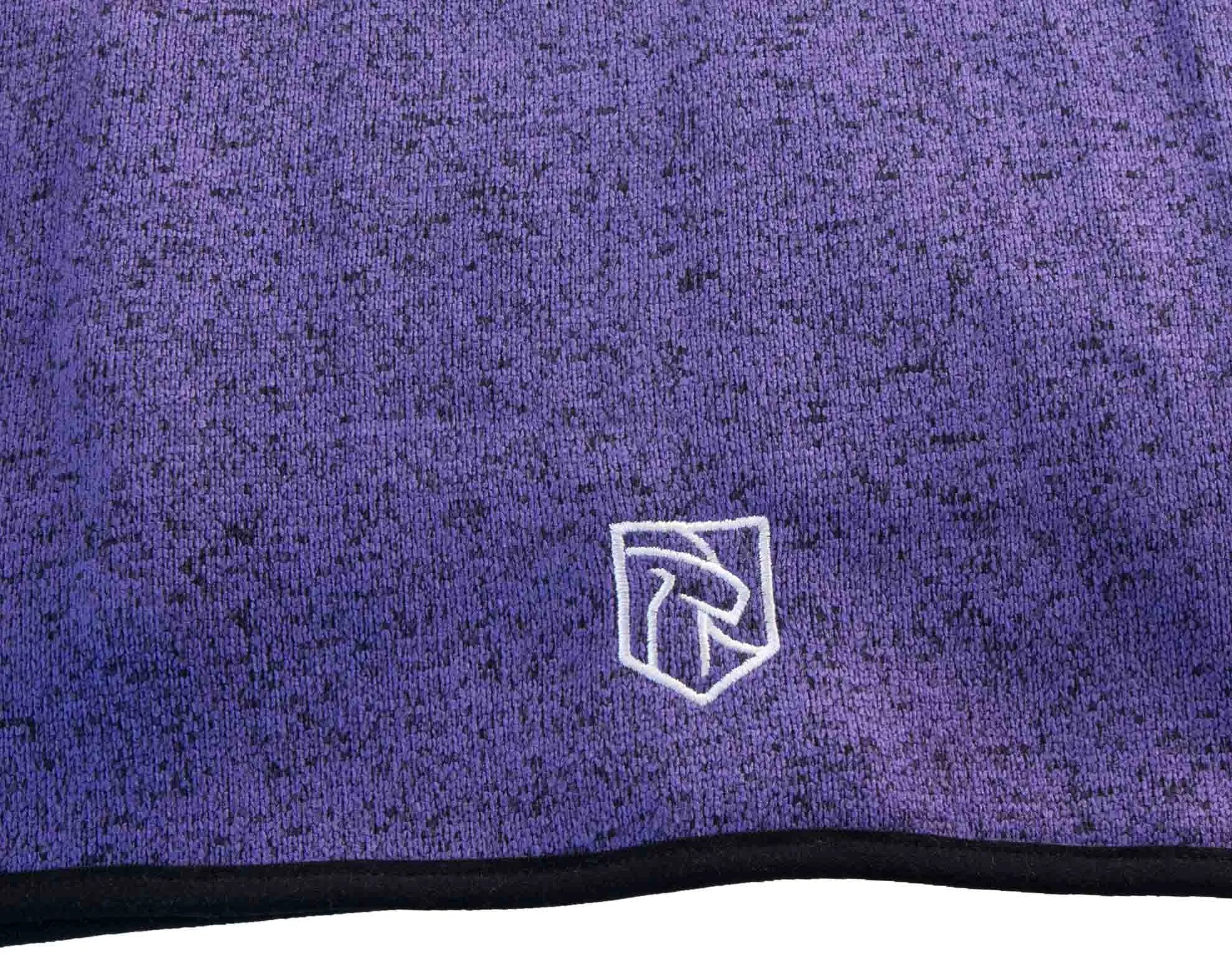 Dámska mikina mckees badia fialovo-melanžová fialová m