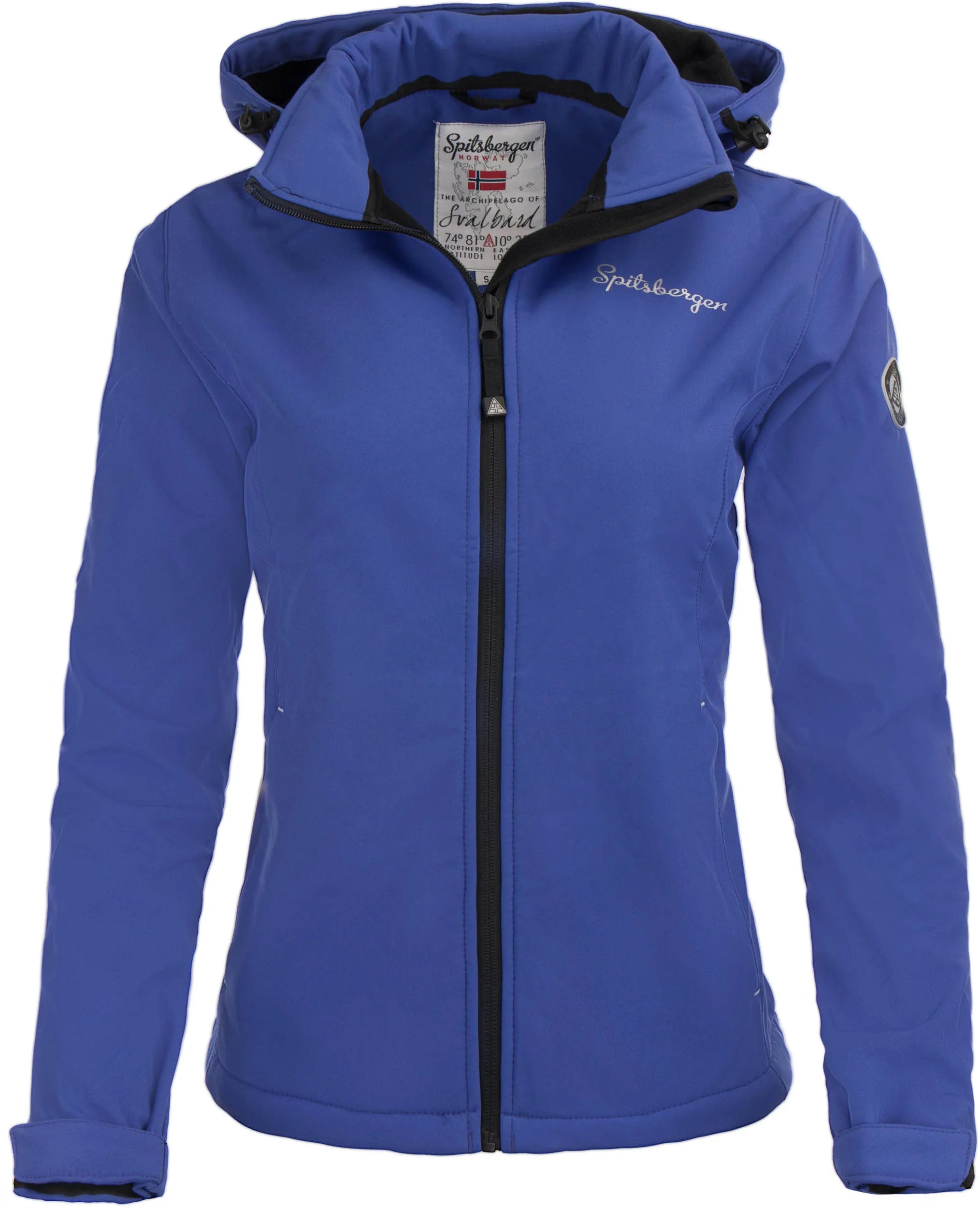 Softshell jacka dam spitsbergen norge wms softshell jacka lila lila l