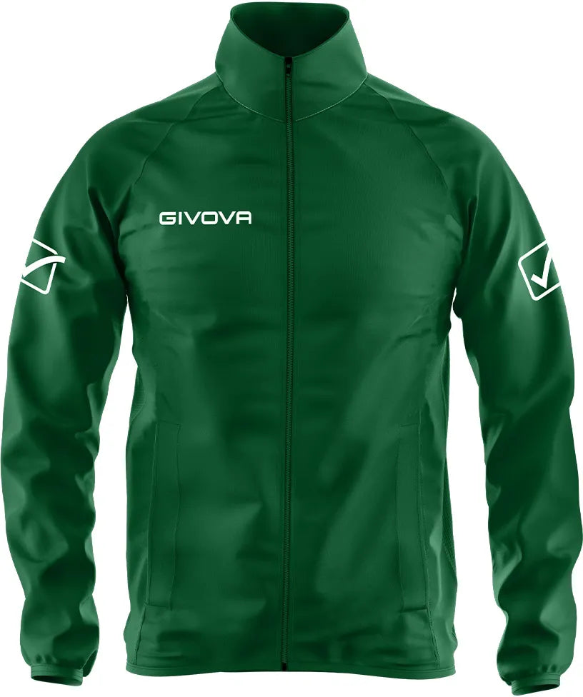 Kurtka sportowa Givova Basico w kolorze zielonym