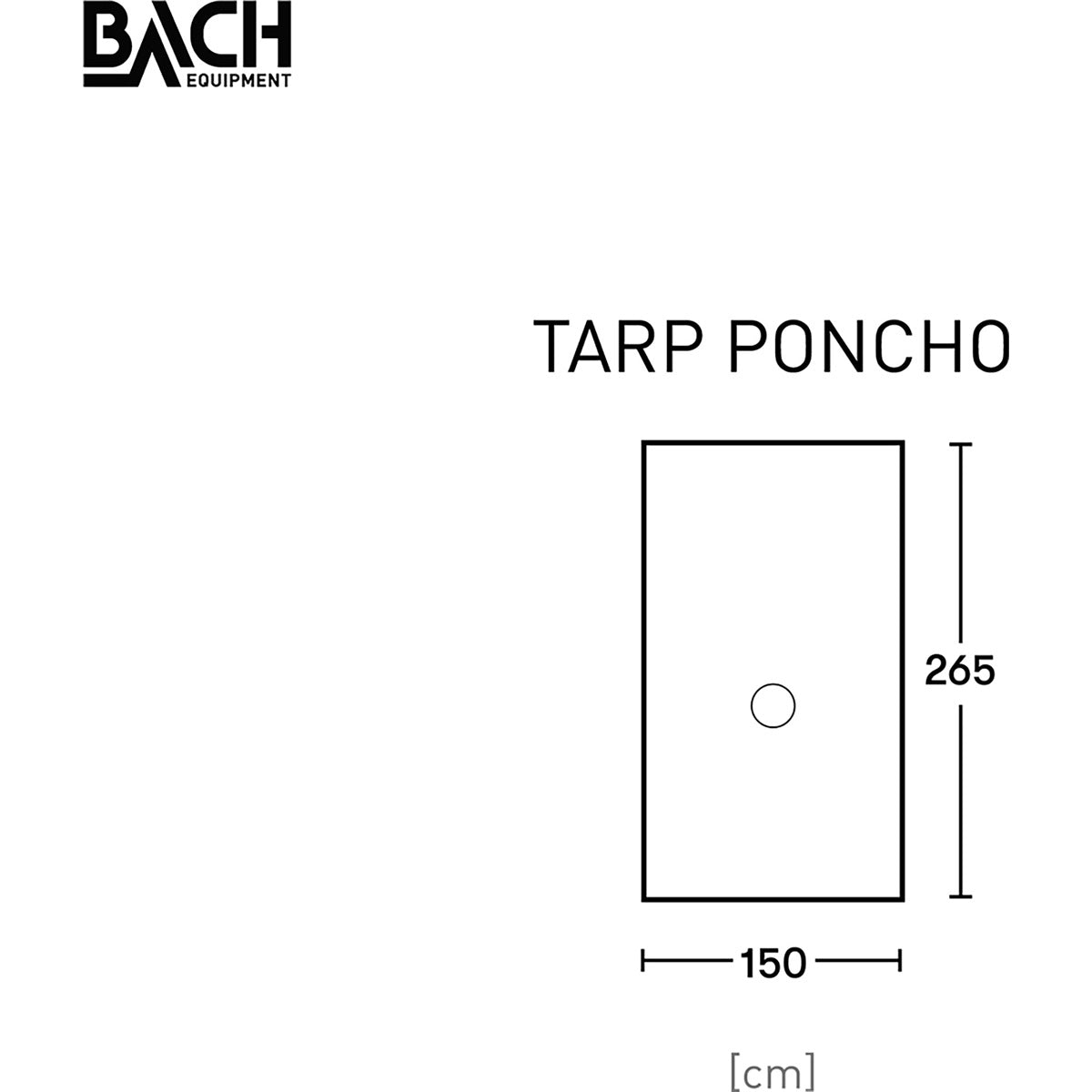 Bach Tarp Poncho Willow Bough Green