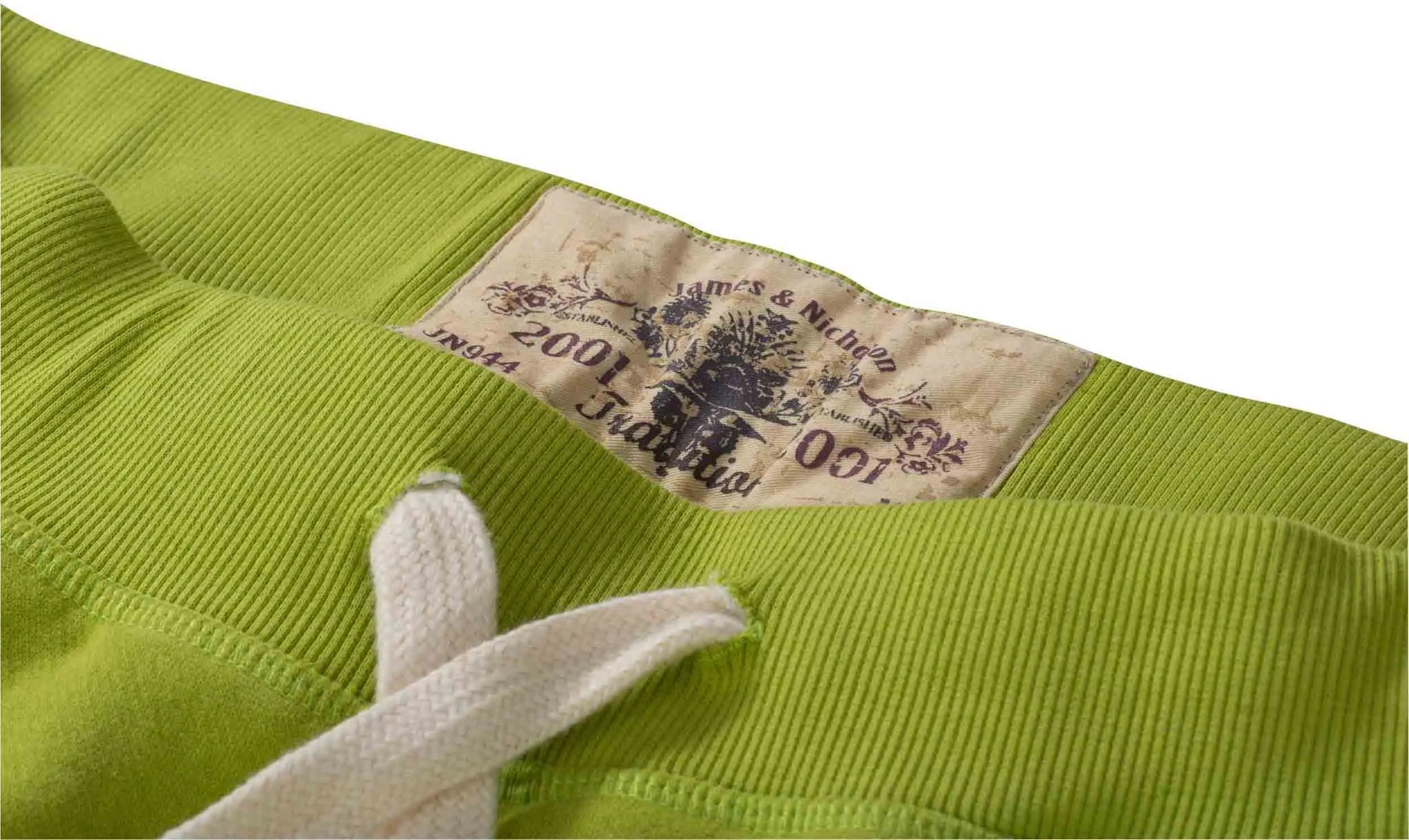 Calça de moletom feminina james & nicholson vintage calça verde s