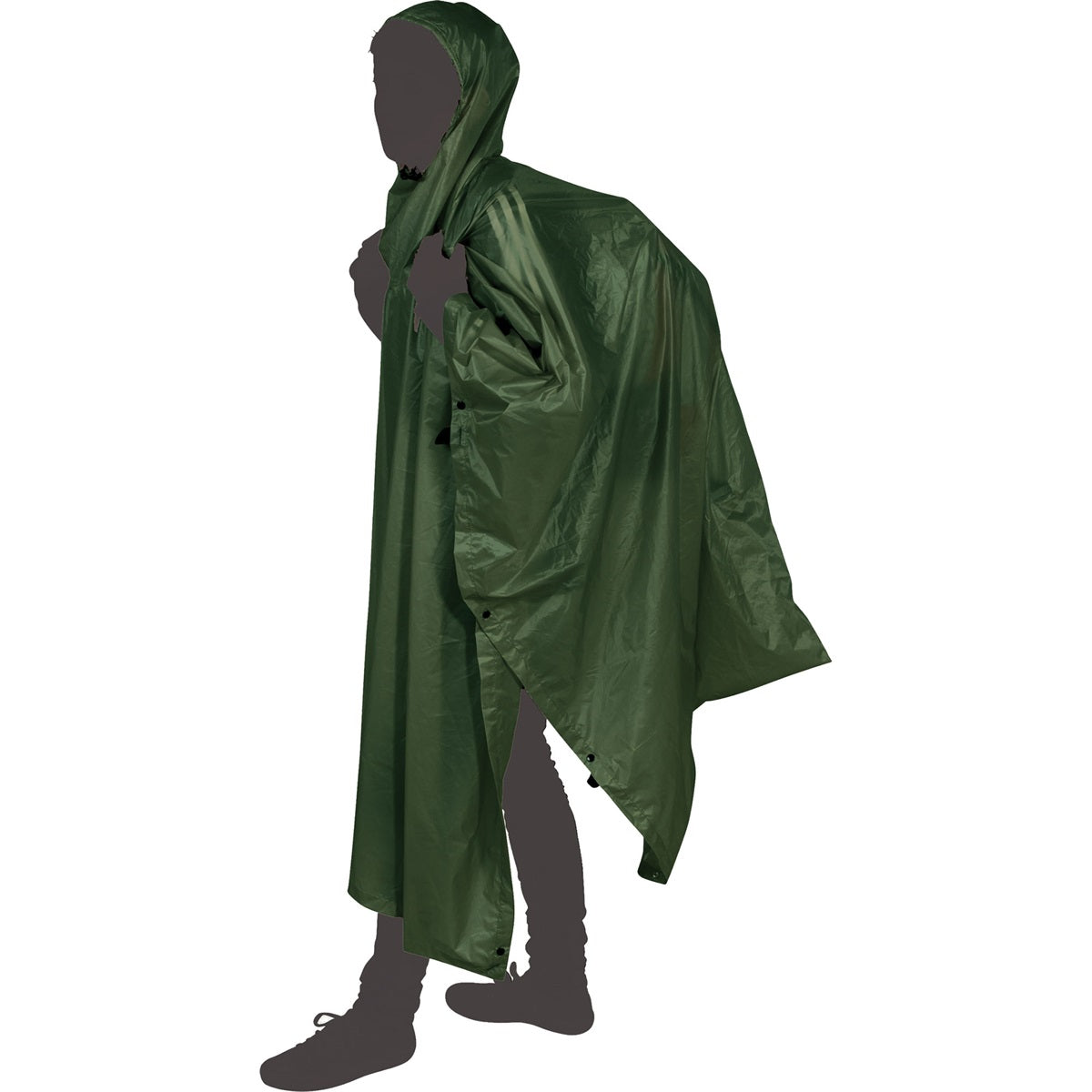 Poncho Bach Tarp Gałązka Wierzby Zielone