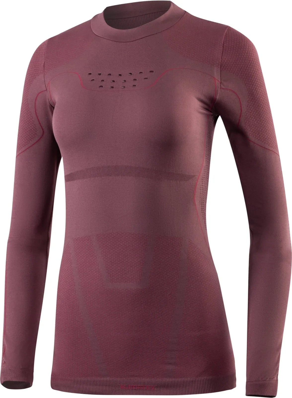 Camiseta funcional feminina klimatex rika bordô l-xl