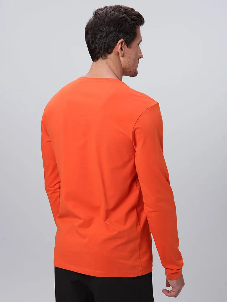 Мъжка тениска Loap Alvar Orange Orange