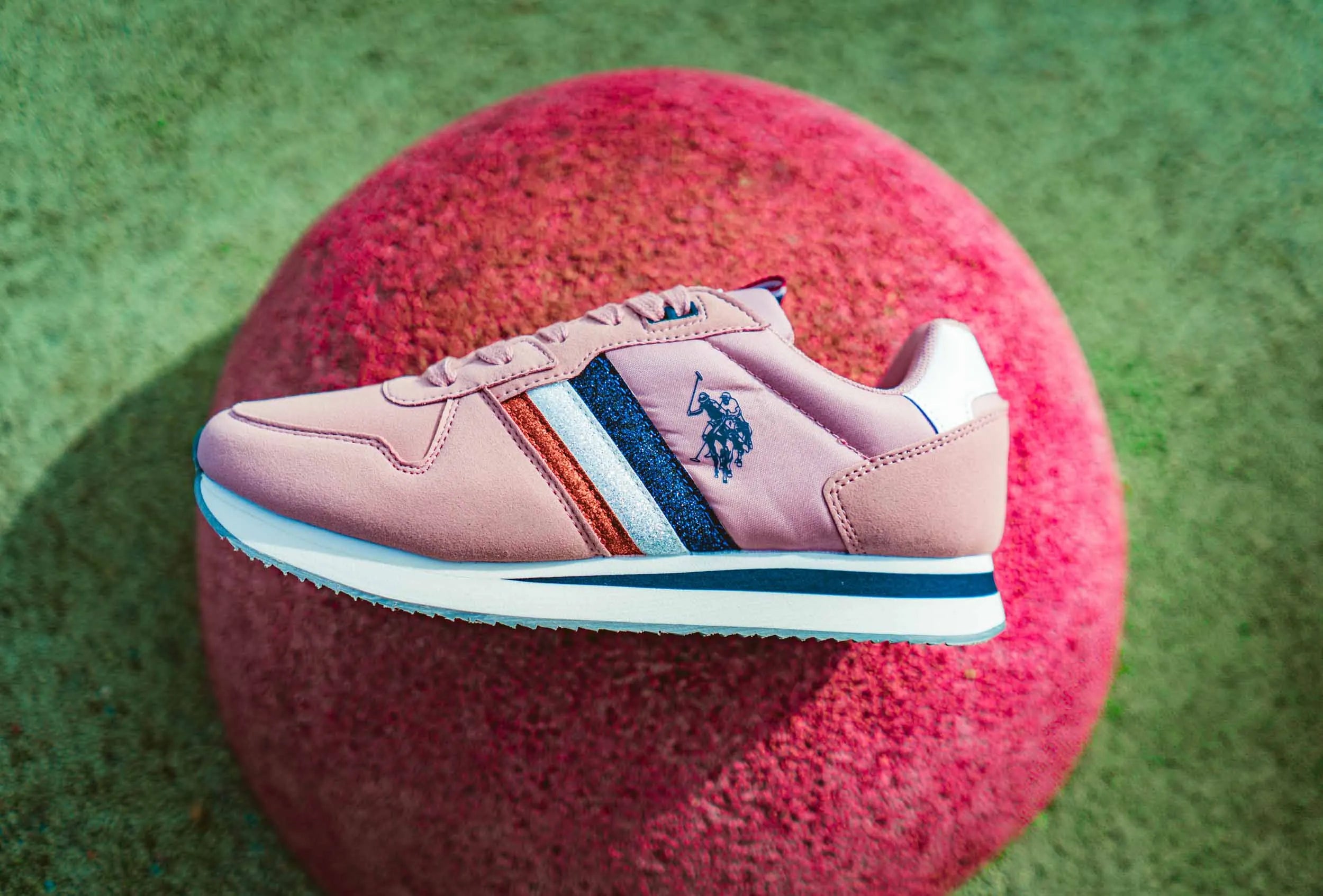 Damesschoenen VS. Polo Assn. Sneakers roze