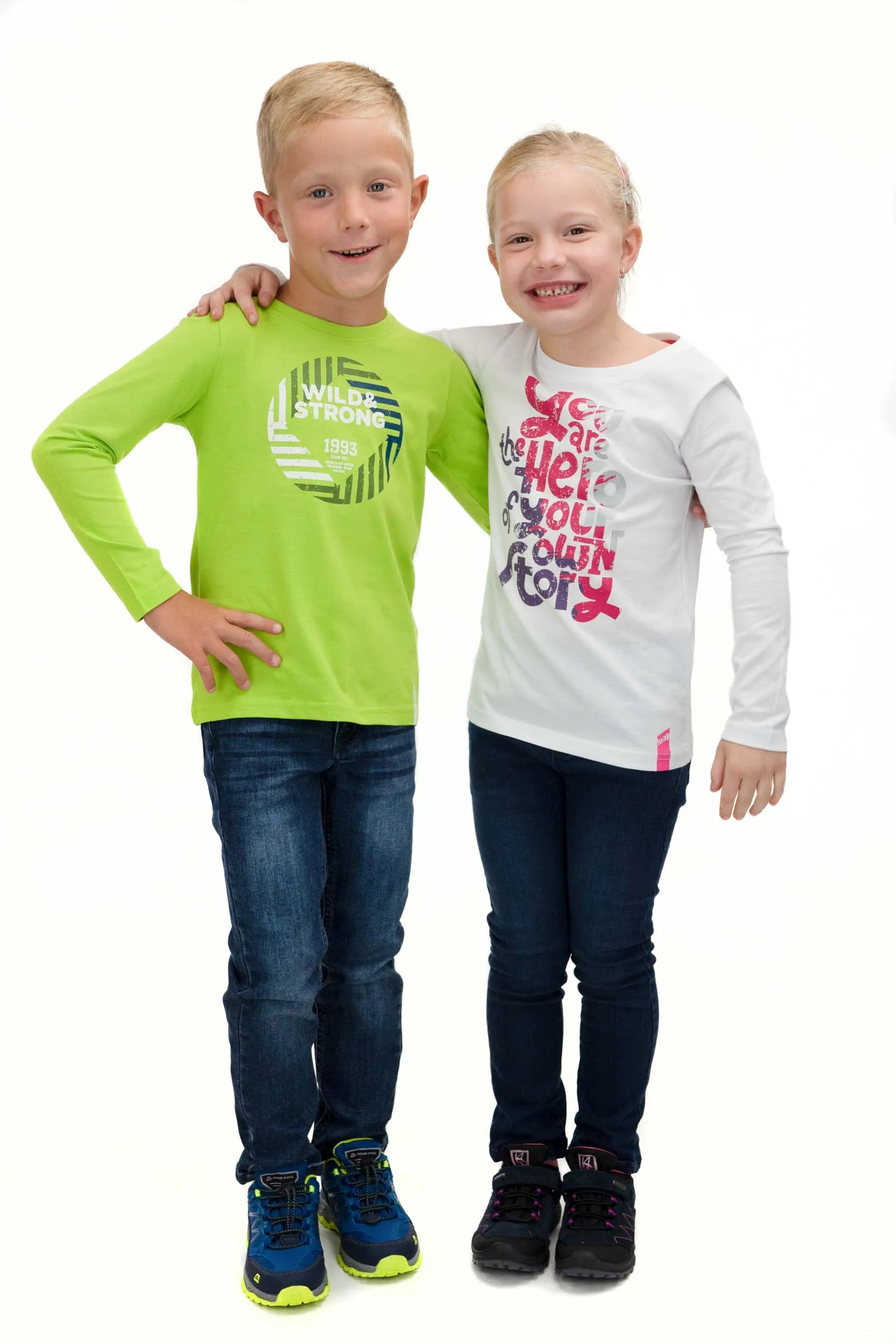 Gyerek póló cipós előke fehér 116