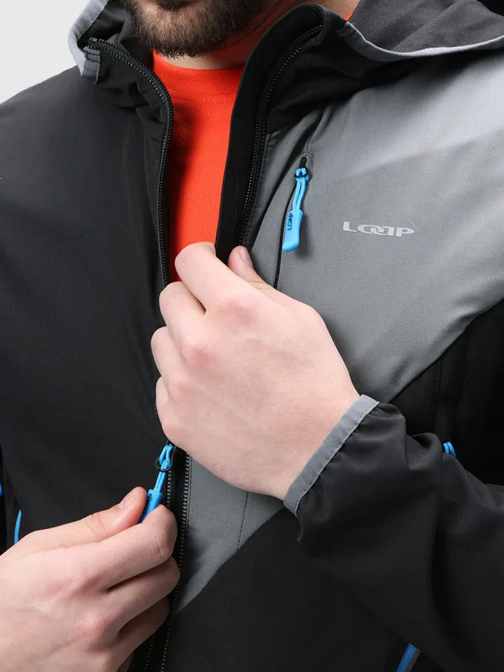 Мъжко софтшел яке Loop Ural Black 2xl