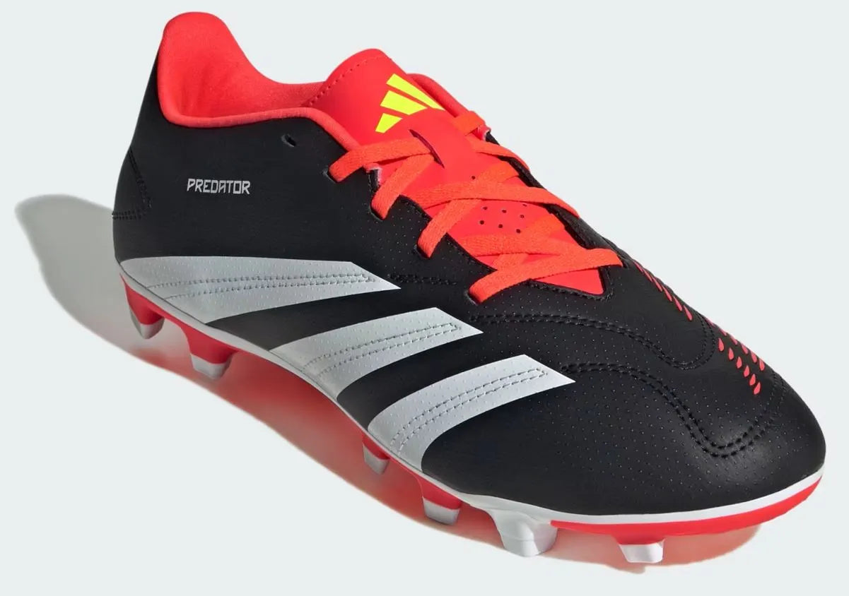 Buataisí Peile Adidas Unisex Predator Club Fxg Dubh Dubh