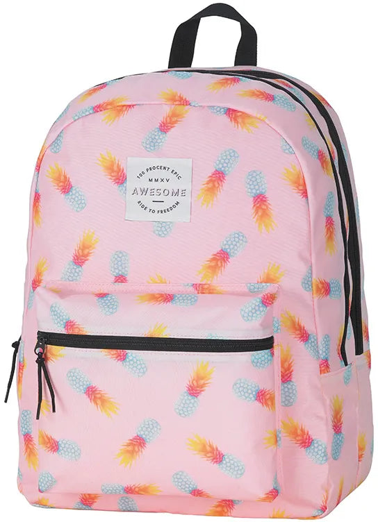 Úžasný dvojruksak 24 l ružový