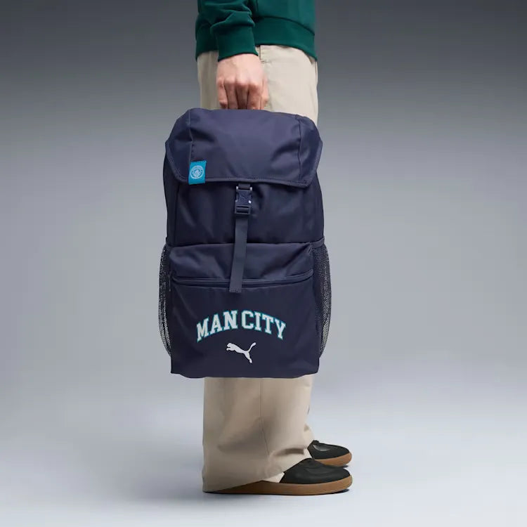Backpack Puma Man City Culture Backpack Navy Blue Osfa