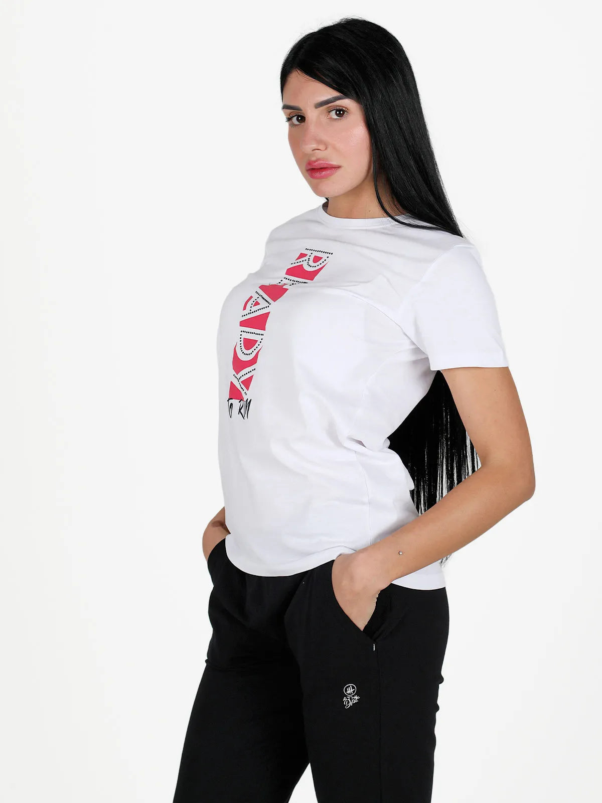 Damen-T-Shirt Athl. Dpt Amore Weiß Weiß