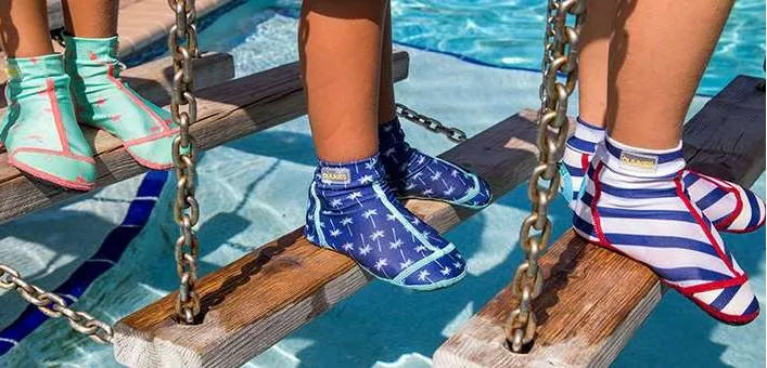 Duukies keet chaussettes de plage vert 34-35