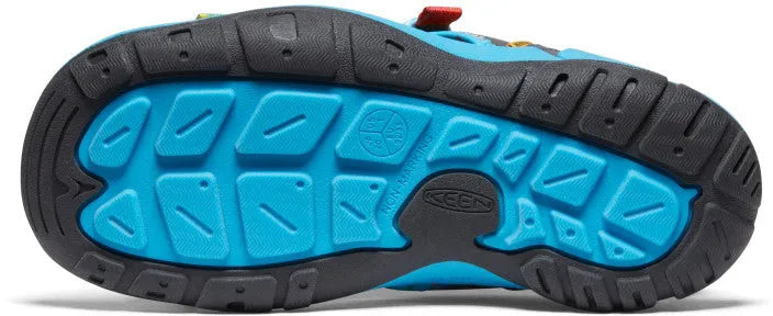 Keen Jr Knotch Creek Ot Magnet-tie Dye Kids Sandals Blue