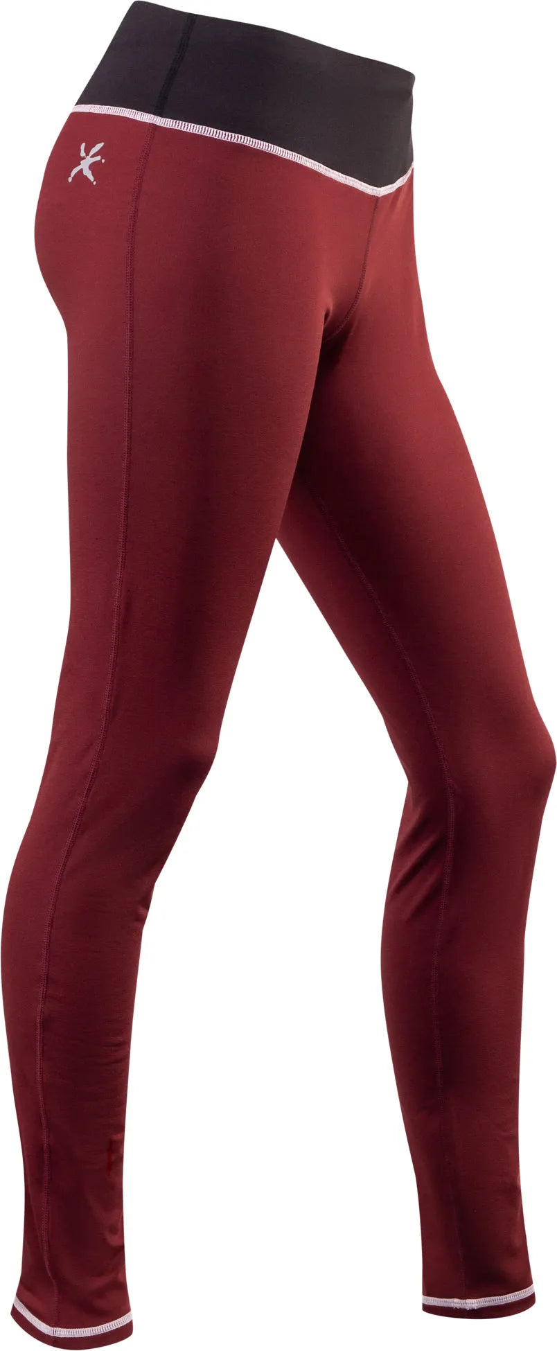 Damen Leggings klimatex iris braun bordeaux s