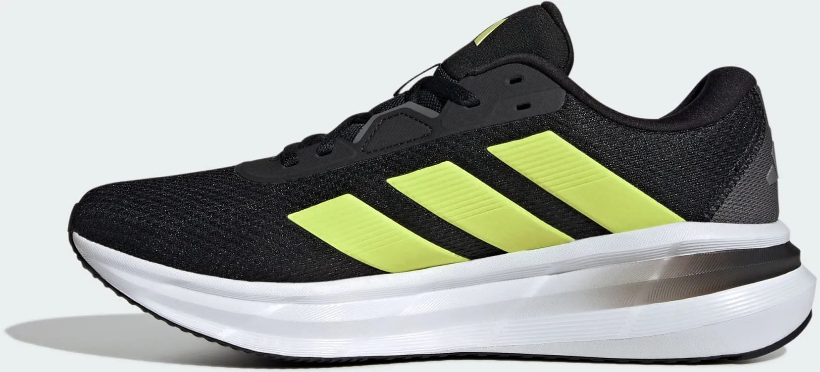 Zapatillas Adidas Galaxy 7 Negro-Amarillo Negro