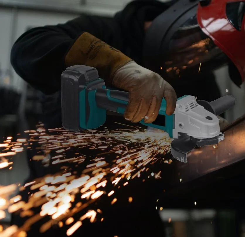 Grinder uillinn gan sreang le 2 chadhnraí glas