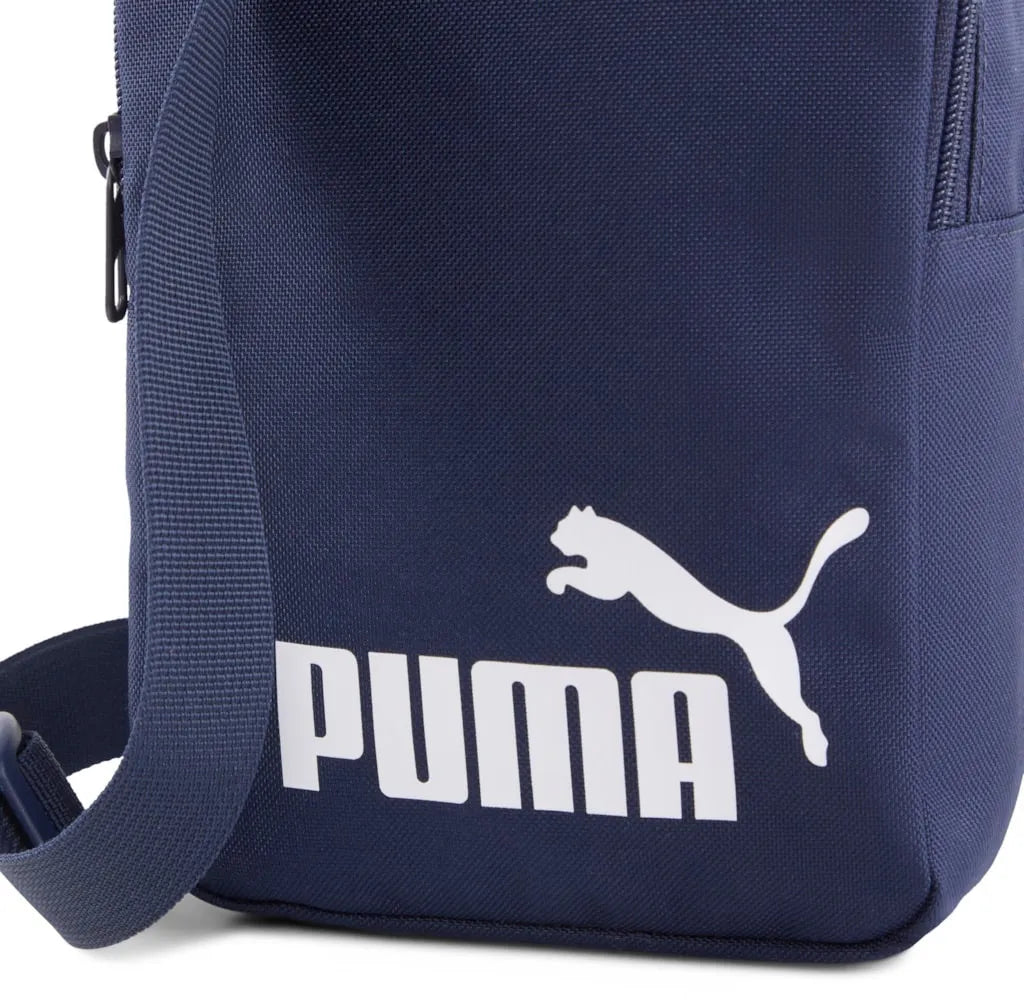 Puma Phase bärbar blå axelväska