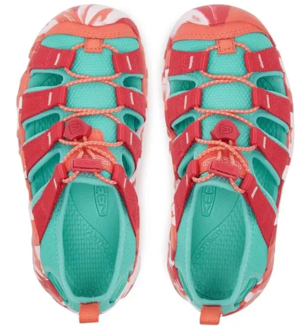 Keen Jr Hyperport H2 Himbeer-/Poolblau-Kinderschuhe