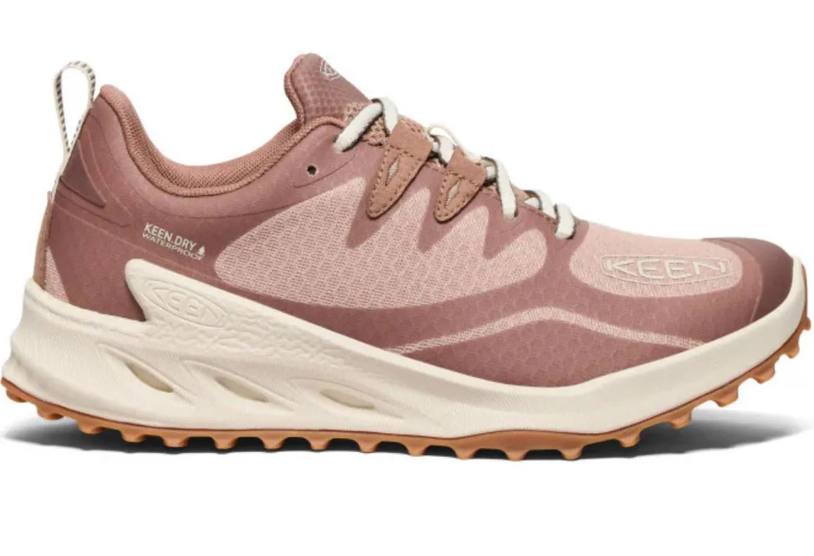 Pantofi de damă Keen Wmns Zionic Wp Warm Taupe/raw Umber Brown