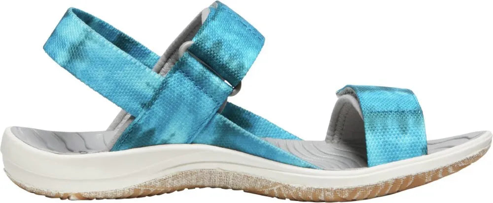 Keen Jr Elle Backstrap Sea Mosse-fjord Blue Kids Sandals