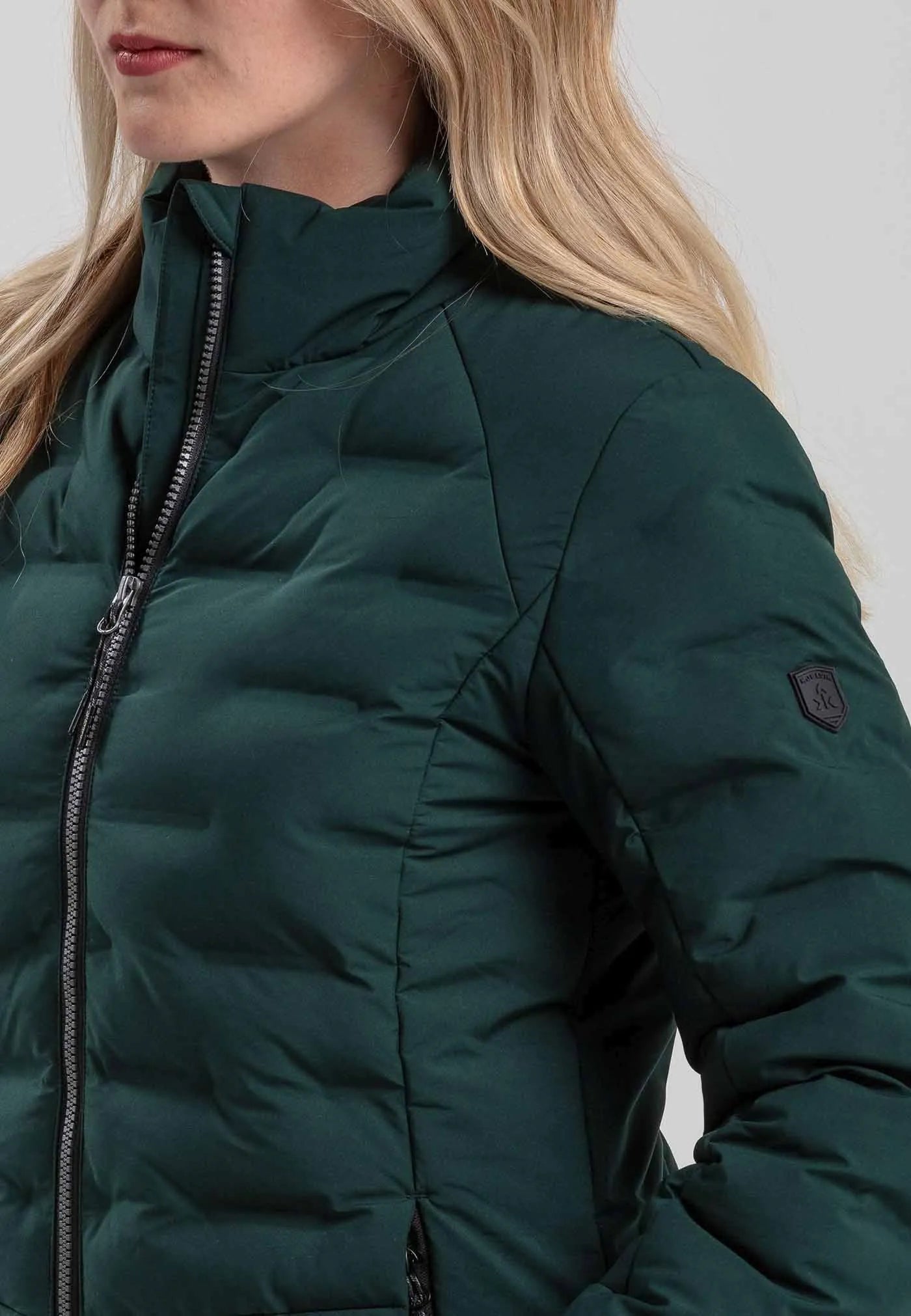 Chaqueta de invierno para mujer kjelvik sitaa verde 42