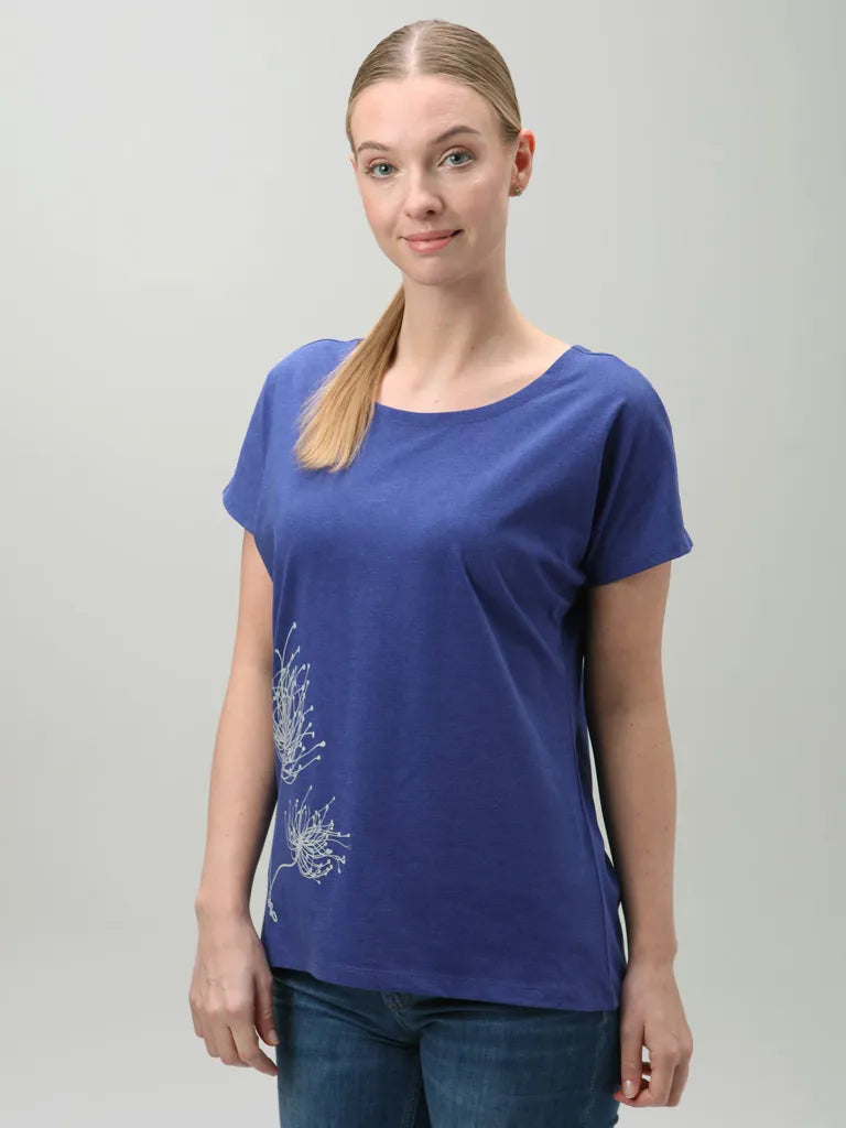 T-shirt Femme Loap Aumara Bleu