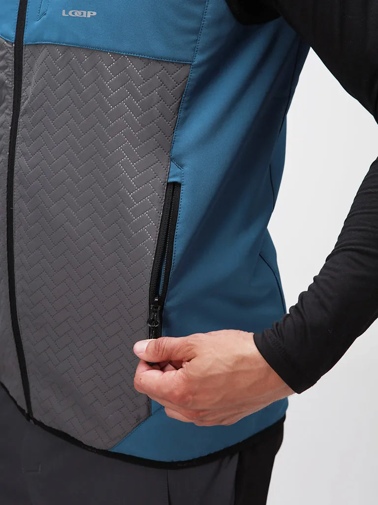 Gilet da uomo Loap Urkel Blu scuro
