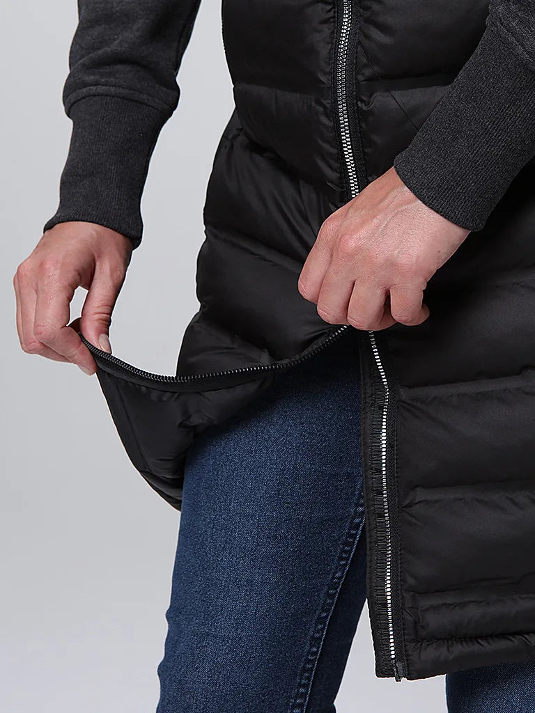 Colete Feminino Loap Itala Preto Escuro