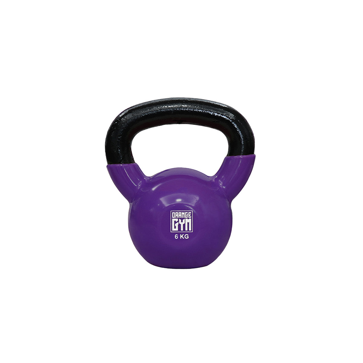 Orange Gym – Vinyl Kettlebell – 6kg