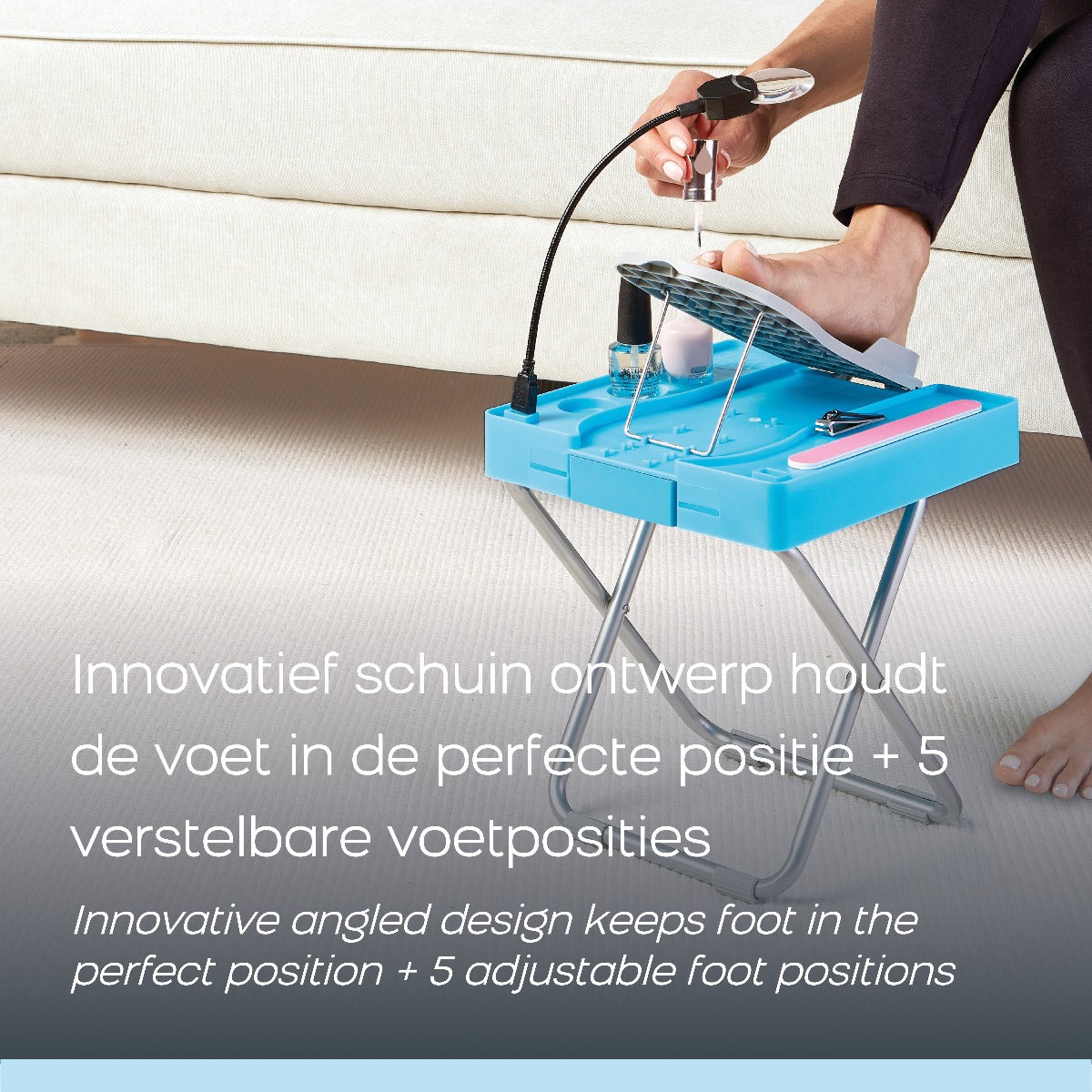 Salon Step Deluxe - Fotstöd för pedikyr
